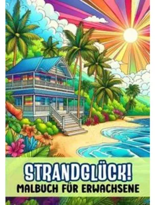 Produktbild von Malbuch für Erwachsene - Strandglück!