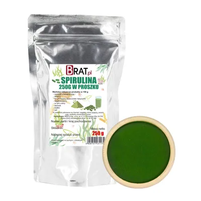 Obrázok produktu pre Spirulina prášok 250g Brat.pl