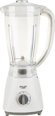 Zdjęcie produktu dla Adler AD 4057, Blender immersyjny, Funkcja pulse, 450 W, Szary, Przezroczysty, Biały