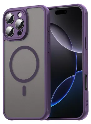 Obrázek produktu pro Techsuit – HaloFrost II MagSafe ochranný kryt pro iPhone 16 Pro Max – fialový
