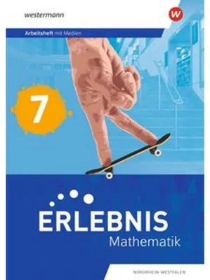 Zdjęcie produktu dla Erlebnis Mathematik - Arbeitsheft mit Medien 7. Für Nordrhein-Westfalen