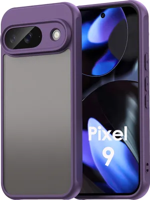 Produktbild von Handyhülle für Google Pixel 9 Matt Stoßfest Schutzhülle Back cover in Lila