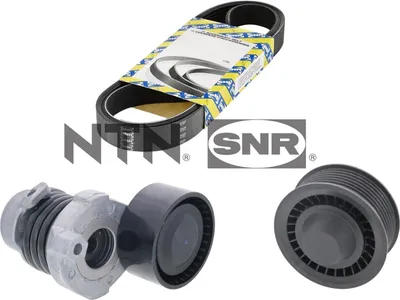 Produktbild von NTN SNR KA855.35 Keilrippenriemensatz für NISSAN Qashqai II (J11, J11) für RENAULT MEGANE III Grandtour (KZ0/1) Clio IV Schrägheck (BH) für DACIA