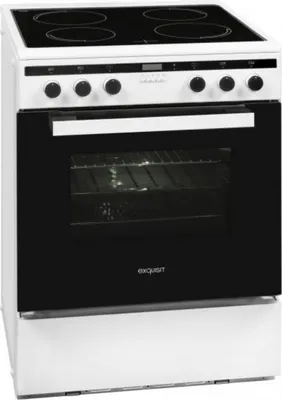 Produktbild von Exquisit EHI 60-3.1 Induktions-Standherd weiß