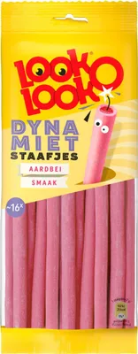 Produktbild von Look-O-Look Dynamitstange Erdbeere 15 x 110 Gramm