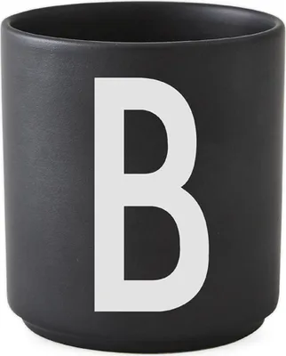 Produktbild von Design Letters - AJ Becher B, schwarz