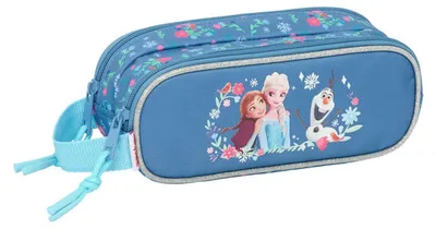 Produktbild von Safta Frozen 21x8x6 Cm Double Mäppchen Blau Mann Blau One Size