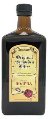 Obrázek produktu pro RIVIERA Original Schwedenbitter, bylinný likér, 500 ml