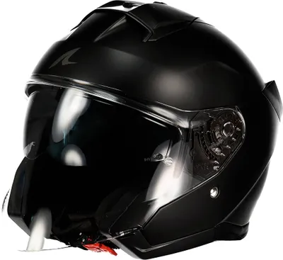 Image de Casque jet Shark Skwal Jet Dark Shadow noir S noir S