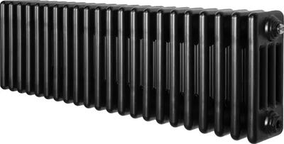 Immagine prodotto di Radiatore a elementi tubolari, 4 colonne – 300 mm x 1010 mm – Nero