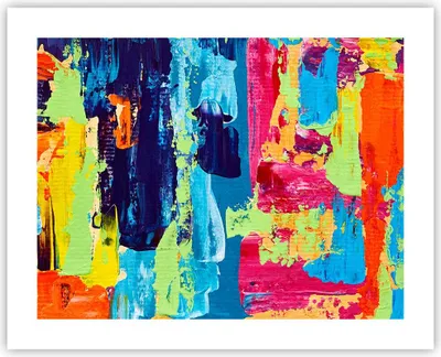 Produktbild von Poster - Poster ohne Rahmen - Abstraktion Design Grafik - 50x40 cm - Wand Bild - Wanddeko - Wandbilder - Kunstposter - Wandposter - Bilder - Kunstdruck - Wanddekoration - Wandbild - P2XAA50x40-3131