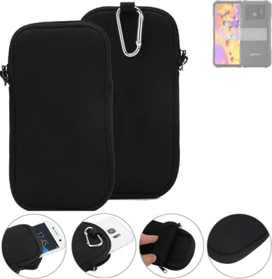 Produktbild von K-S-Trade Neopren-Hülle Handyhülle kompatibel mit Doogee V20S Schutzhülle Neoprenhülle Sleeve Schutz-Hülle Gürtel Tasche Case Holster