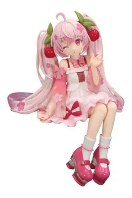 Produktbild von Hatsune Miku Noodle Stopper PVC Statue Sakura Miku 2025 Wink Ver. 14 cm