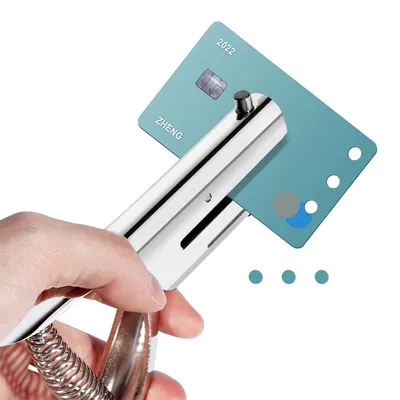 Produktbild von Handlocher für Handwerk,Hochleistungs Lochstanzer für 20 Blätter, Duty Einzellocher für Geschenk-Tags, Abzeichen, Karten
