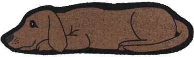 Produktbild von Salonloewe SHAPE DOG Fußmatte Wohnmatte 27 x 100 cm