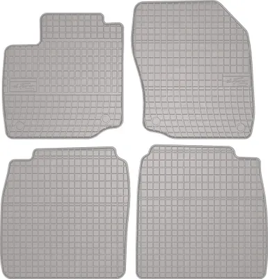 Produktbild von Gummi-Fußmatten für Honda Civic IX 2012-2016 – Schrägheck, Set 4, Befestigung