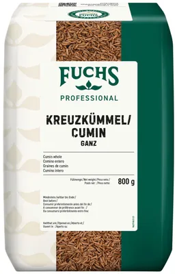 Produktbild von Kreuzkümmel Cumin ganz Fu.800g