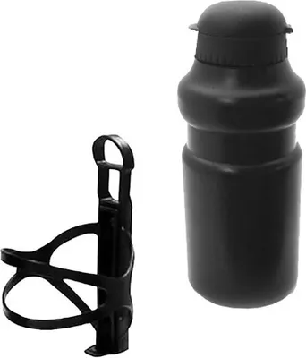 Produktbild von Mvtek 500ml Trinkflasche Schwarz Schwarz One Size