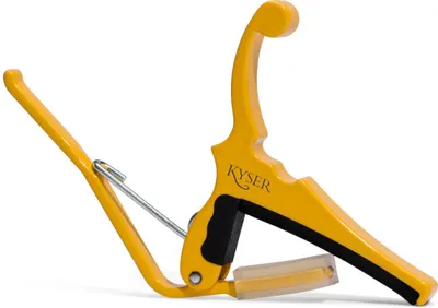 Produktbild von Kyser KGEFBBA Fender Quick-Change Butterschotch Blonde Kapodaster für Akustikgitarre