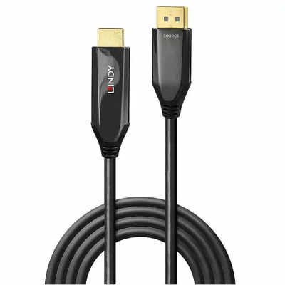 Produktbild von LINDY DisplayPort an HDMI 8K60 Adapterkabel aktiv 1m