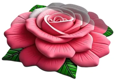 Image de Tapis de bain antidérapant avec motif floral
