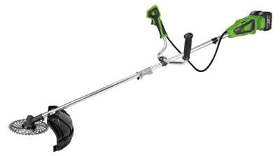 Productafbeelding van Procraft ATA-40/2S accu-grasmaaier, 40 V (2x 20 V), 420 mm, borstelloze motor + 2x accu's van 4,0 Ah + oplader