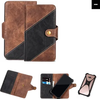 Produktbild von K-S-Trade Handy Hülle Schutz Hülle Schutzhülle Bookstyle Case kompatibel mit LG Electronics V30S ThinQ Handy Cover Hülle Schutztasche 1x