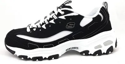 Productafbeelding van Skechers D Lites Sportschuhe Damen Laufschuhe Sneaker Schwarz Freizeit