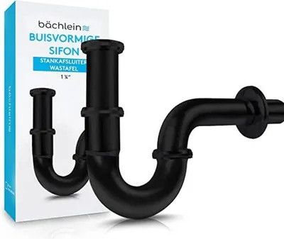 Produktbild von Famanu Siphon Universell - Flexibler Siphon für Waschbecken