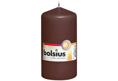 Produktbild von Bolsius Stumpenkerze Kastanienbraun 130/68mm