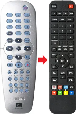 Produktbild von Fernbedienung passend für PHILIPS DVDR3300H19