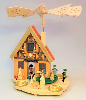 Produktbild von 1-stöckige Pyramide Haus Forsthaus (29cm) von Richard Glässer