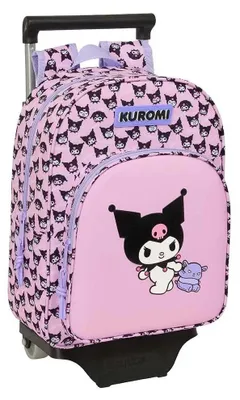Produktbild von Safta Kuromi 10l Rucksack Mit Rollen Rosa Kinder Rosa One Size