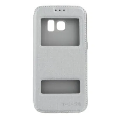 Obrázok produktu pre Lux magnetické flipové puzdro na telefón Samsung Galaxy S7 sivé ochranné puzdro