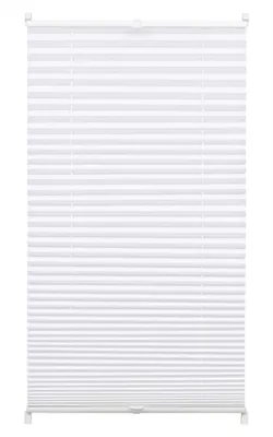 Produktbild von Gardinia EASYFIX Plissee Entry mit 2 Bedienschienen weiß 100 x 130 cm