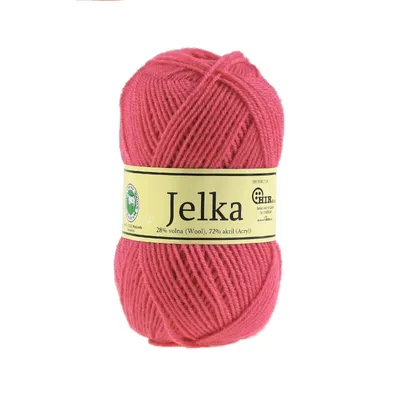 50g Strickgarn Jelka m. 28% Wolle veredelt, Strickwolle, pink