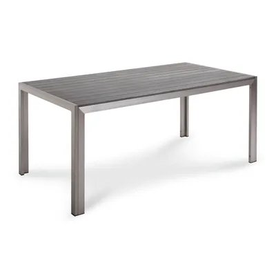 Produktbild von Best Tisch Seattle 180x90x76cm silber/anthrazit