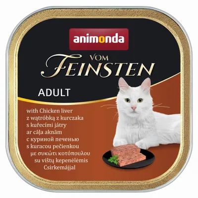 Zdjęcie produktu dla animonda Vom Feinsten, Dorosły, Wątróbka, 100 g