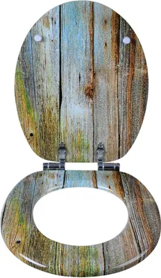 Produktbild von WOLTU WC-Sitz, MDF Holzkern, Softclose, Antibakteriell, Wood Beauty