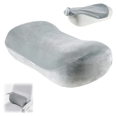 Produktbild von Lendenwirbelstützkissen – Ergonomisch – Hellgrau