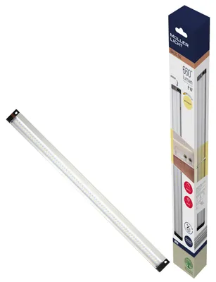 Productafbeelding van LED onderbouwlamp, aluminium, 7,5 W, zilver, 50 x 2,87 x 1 cm