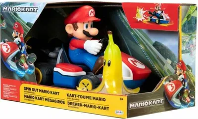 Immagine prodotto di Jakks Pacific - Figurka kolekcjonerska Mario Kart 6cm - Spinout Edition