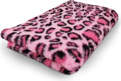 Produktbild von Vet Bed Hundedecke Leopard rosa 150 x 100 cm