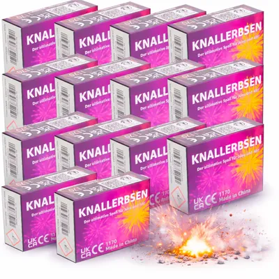 Produktbild von 500x Knallerbsen Fun Snaps für Jugendfeuerwerk für Silvester / Feuerwerk