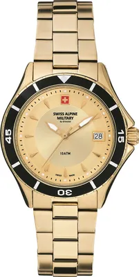 Produktbild von Swiss Alpine Military Damen Uhr Analog Quarz 7740.1111SAM Edelstahl