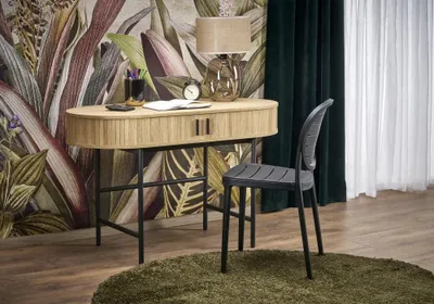 Produktbild von Schreibtisch B51 natur / schwarz