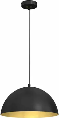 Obrázok produktu pre Luster BETA čierno-zlatý 1xE27x40W kov rozmery: 150x35x35 cm IP20 Milagro