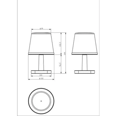 Imagen del producto de Lámpara de mesa solar Galix