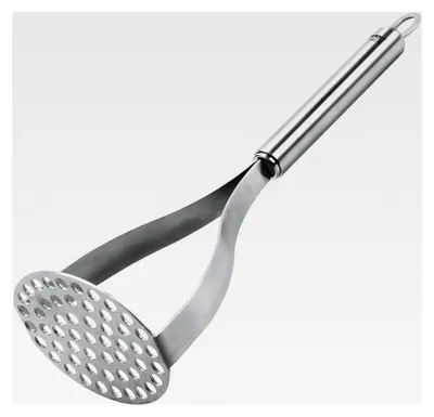 Produktbild von Kartoffelstampfer Supremissima aus Edelstahl, Silber, 39 cm