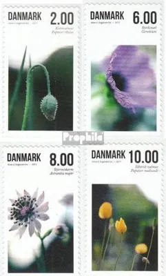 Produktbild von Briefmarken Dänemark 2011 Mi 1654A-1657A (kompl.Ausg.) postfrisch Sommerblumen